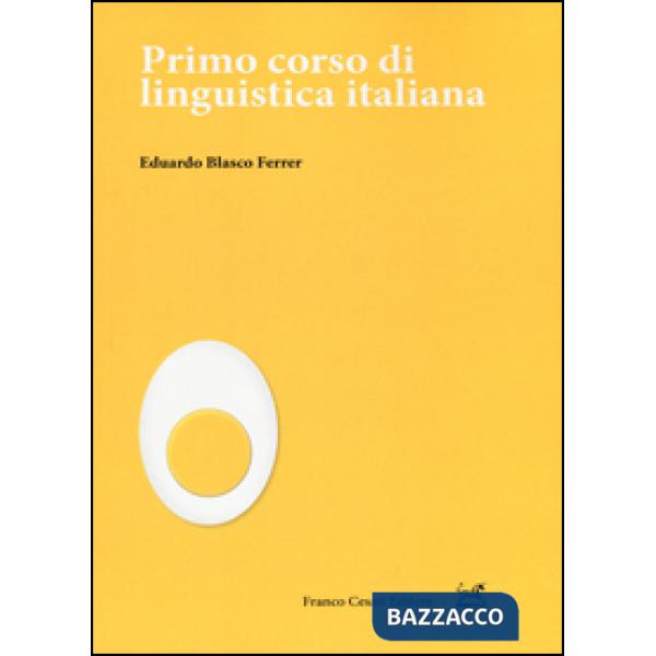 Primo corso di linguistica italiana