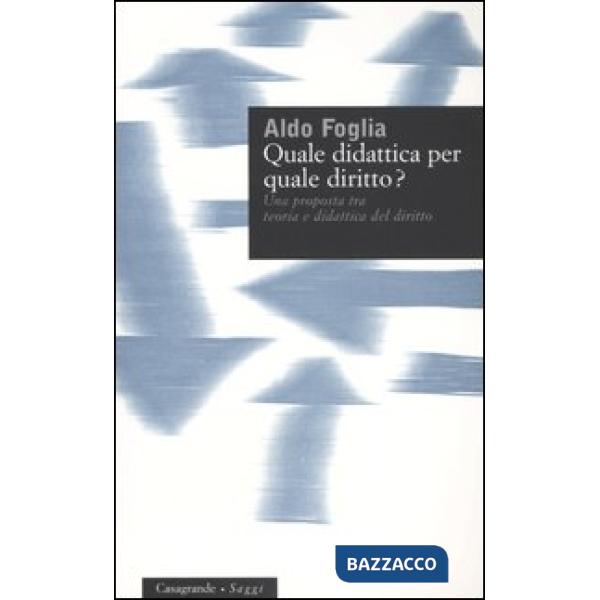 Quale didattica per quale diritto? Una proposta tra teoria e didattica del diritto