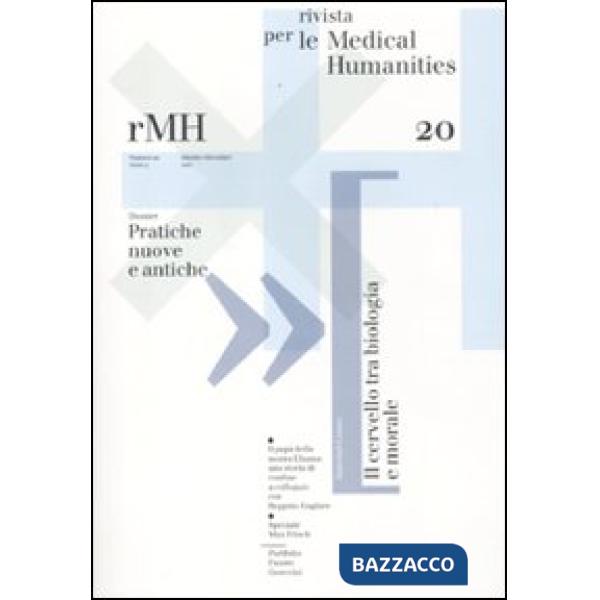 Rivista per le medical humanities (2011). Vol. 20