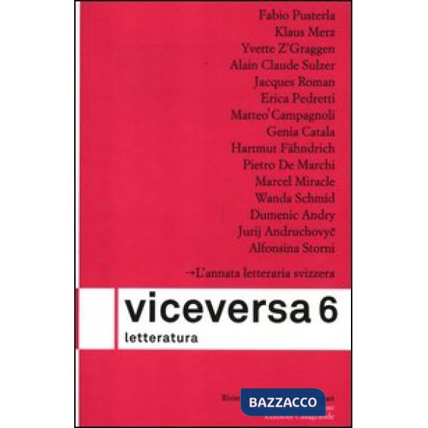 Viceversa. Letteratura. Vol. 6