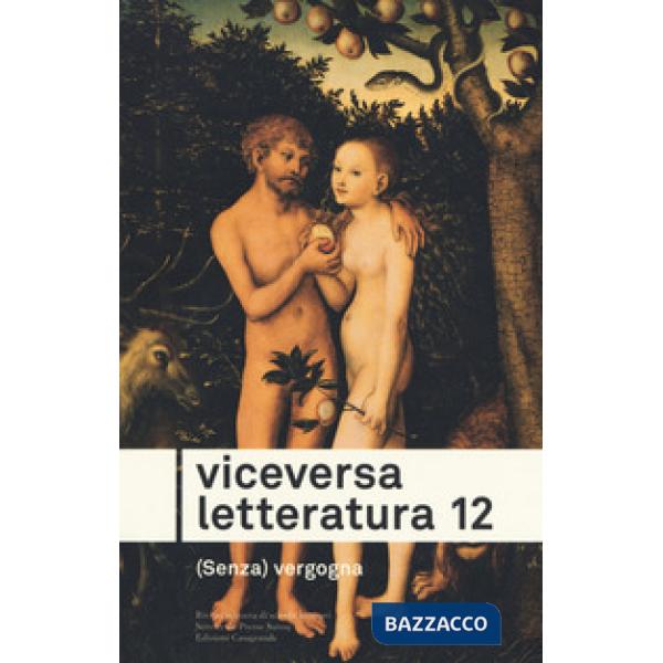 Viceversa letteratura. Vol. 12: (Senza) vergogna