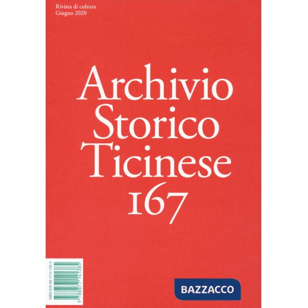 Archivio storico ticinese. Vol. 167