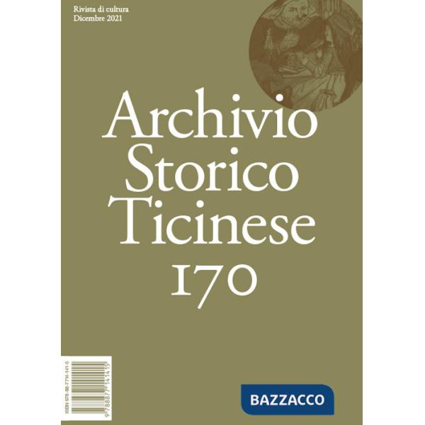 Archivio storico ticinese. Vol. 170