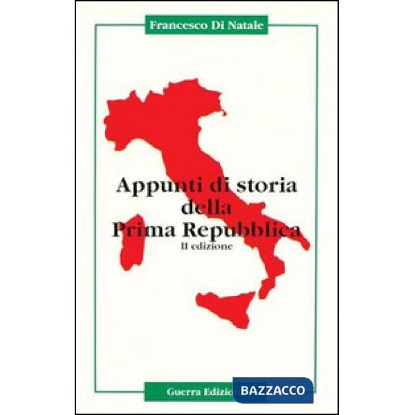 Appunti di storia della prima Repubblica