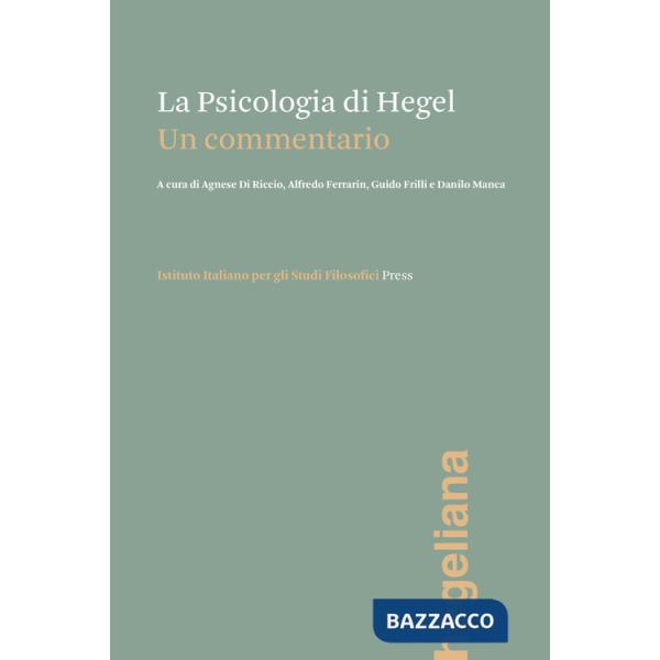 Psicologia di Hegel. Un commentario (La)