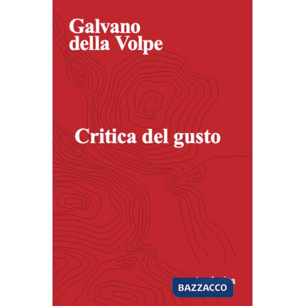 Critica del gusto