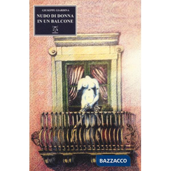 Nudo di donna in un balcone