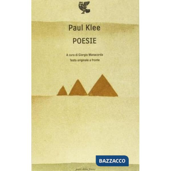 Poesie. Testo tedesco a fronte