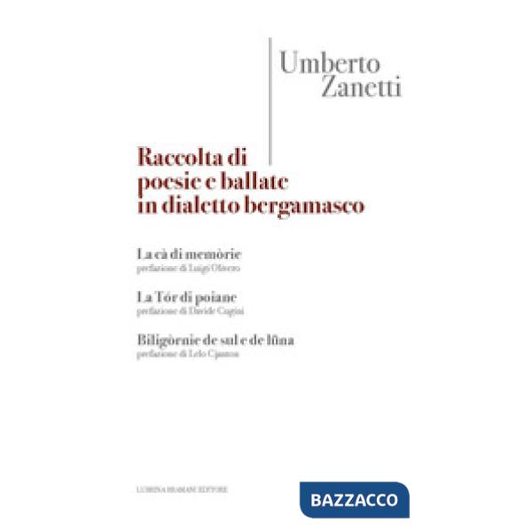 Raccolta di poesie e ballate in dialetto bergamasco
