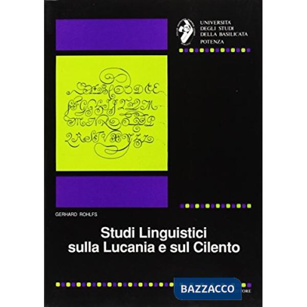 Studi linguistici sulla Lucania e sul Cilento