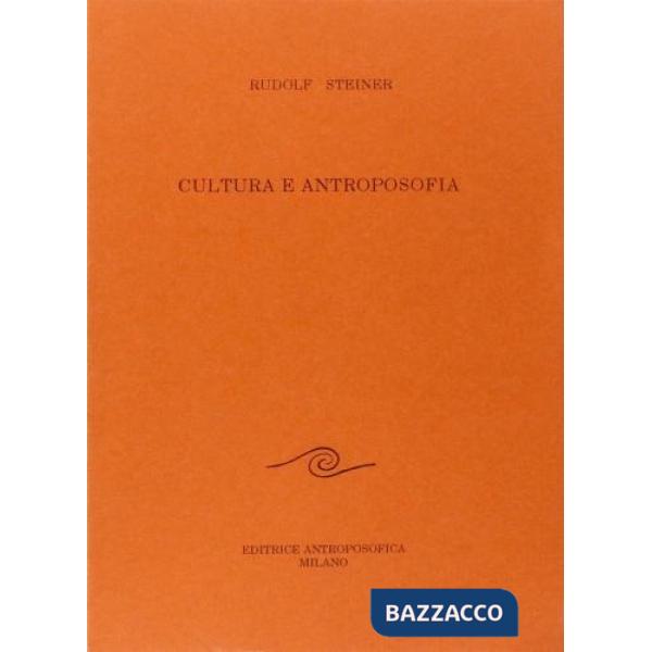 Cultura e antroposofia