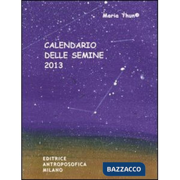 Calendario delle semine 2013