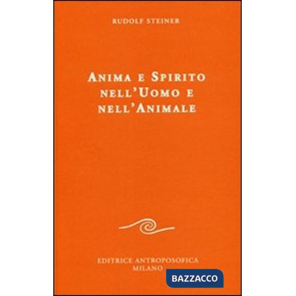 Anima e spirito nell'uomo e nell'animale