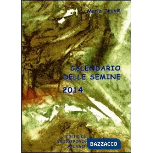 Calendario delle semine 2014