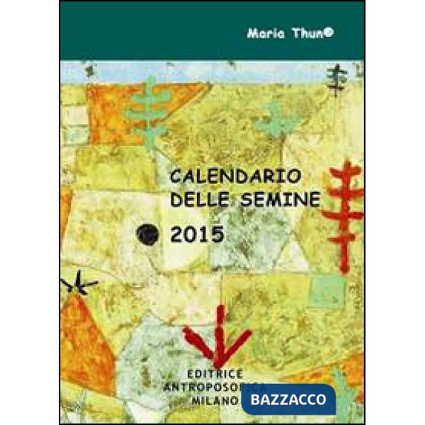 Calendario delle semine 2015
