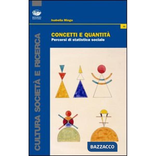 Concetti e quantità. Percorsi di statistica sociale