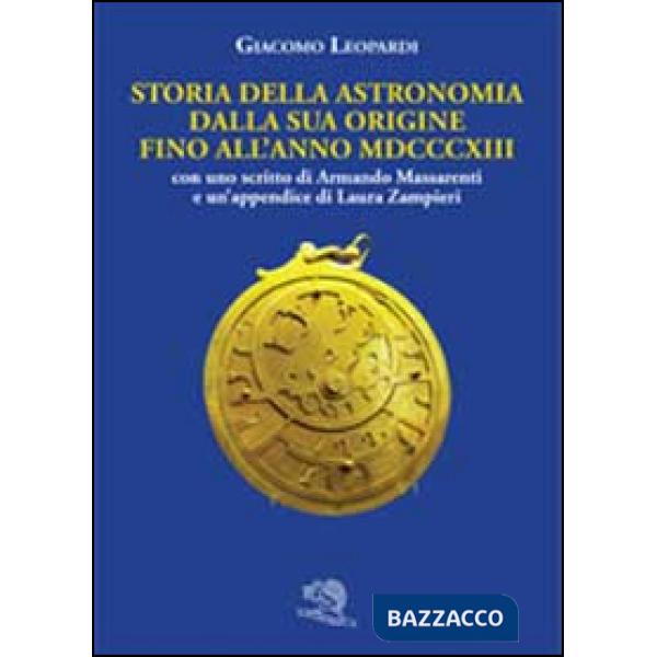 Storia dell'astronomia dalla sua origine fino all'anno MDCCCXIII