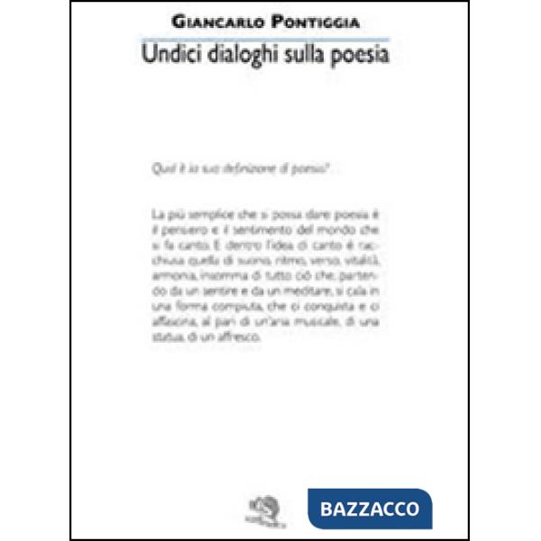 Undici dialoghi sulla poesia