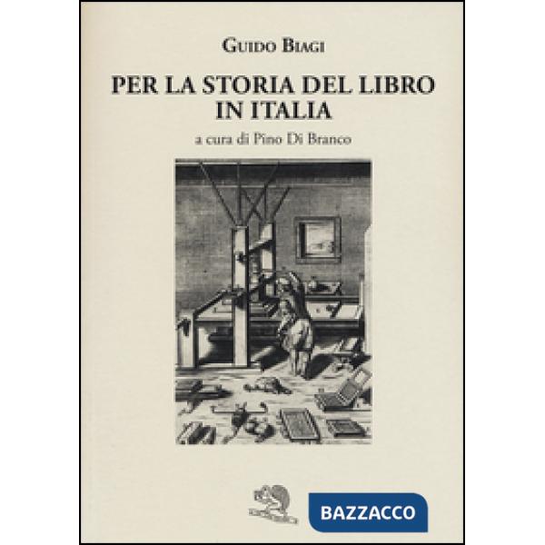 Per la storia del libro in Italia