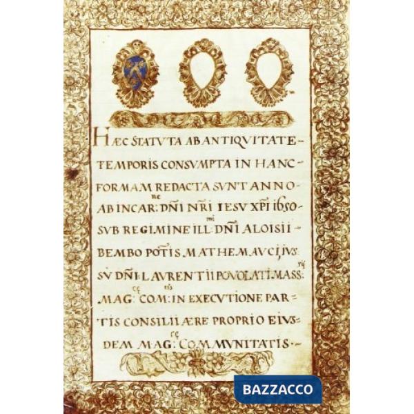 Statuti della laguna veneta dei secoli XIV-XVI