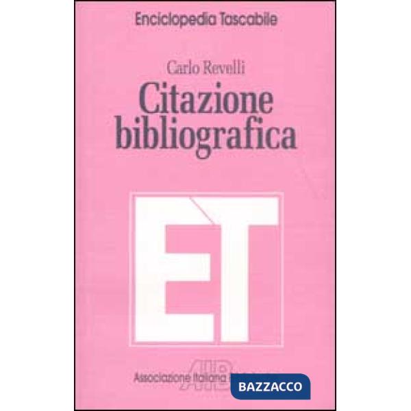 Citazione bibliografica