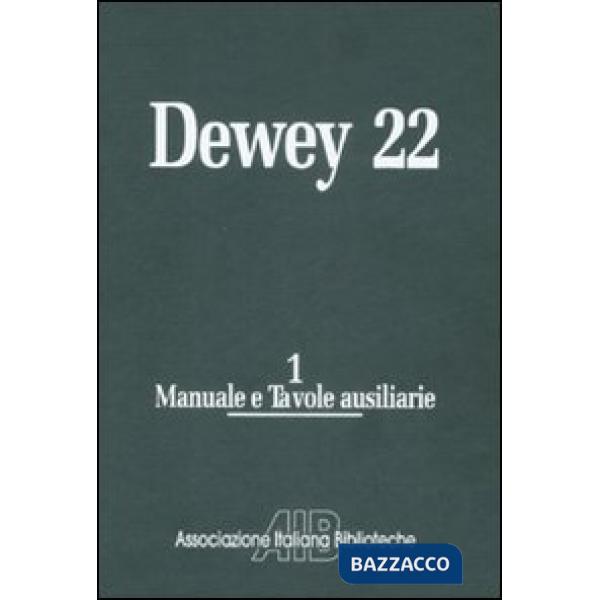 Classificazione decimale Dewey. Edizione 22