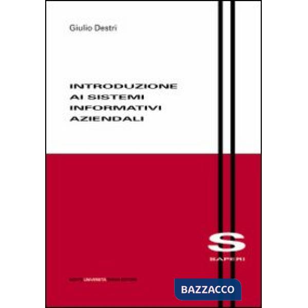 Introduzione ai sistemi informativi aziendali