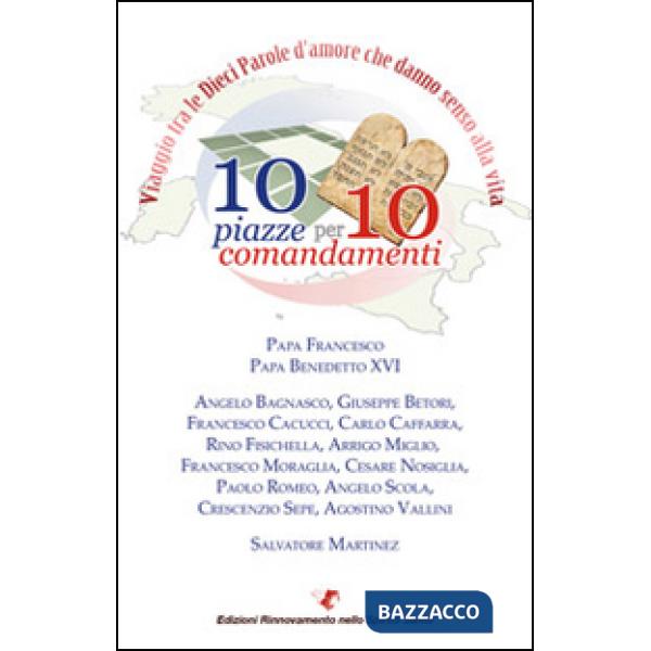 10 piazze per 10 comandamenti