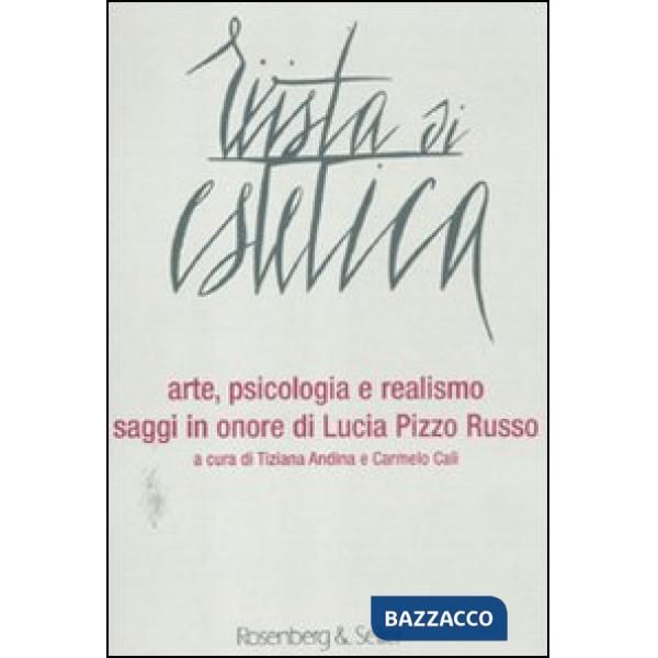 Rivista di estetica (2011). Vol. 48: Arte, psicologia e realismo