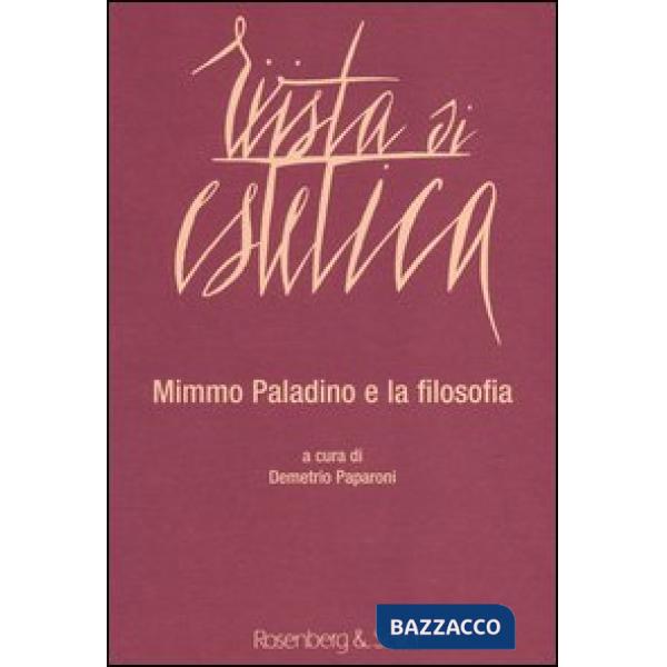 Rivista di estetica. Vol. 55: Mimmo Paladino e la filosofia