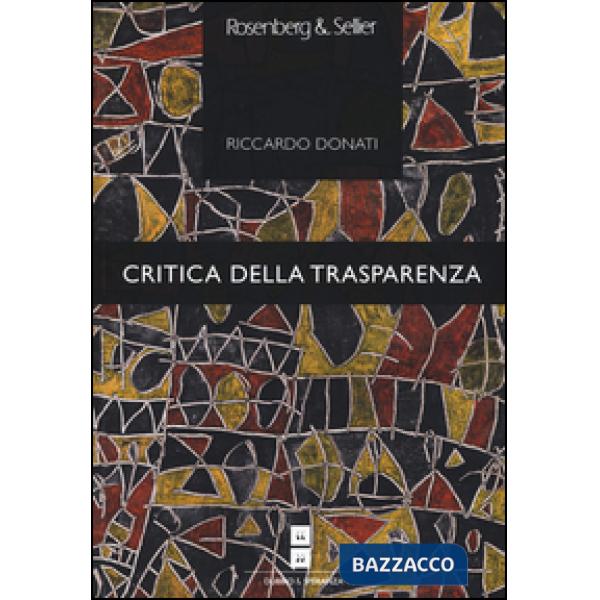 Critica della trasparenza