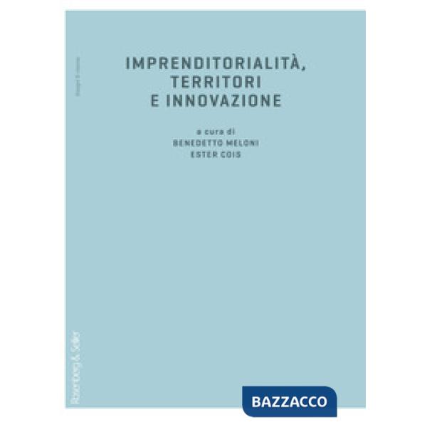 Imprenditorialità, territori e innovazione