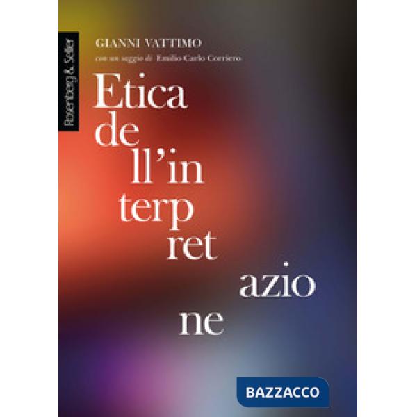 Etica dell'interpretazione