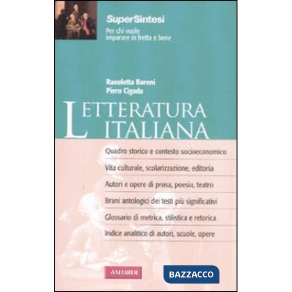 Letteratura italiana