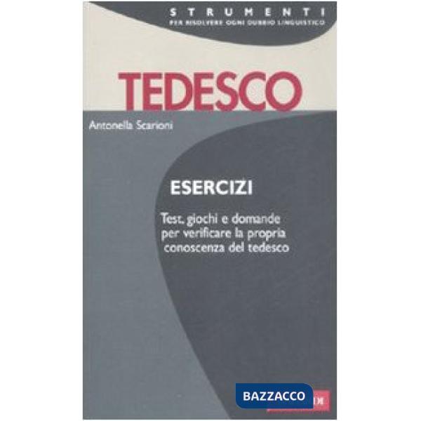 Tedesco. Esercizi