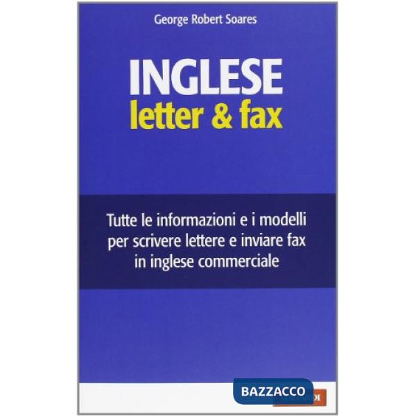 Inglese. Letter & fax