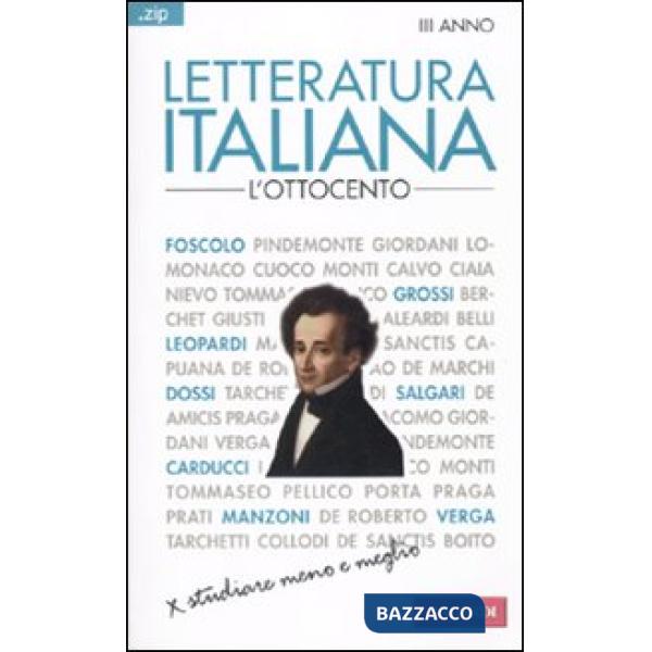 Letteratura italiana. Vol. 3: L'Ottocento.