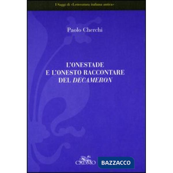 Onestade e l'onesto raccontare del Decameron (L')
