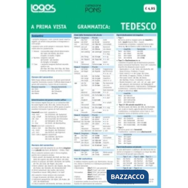A PRIMA VISTA - TEDESCO: GRAMMATICA