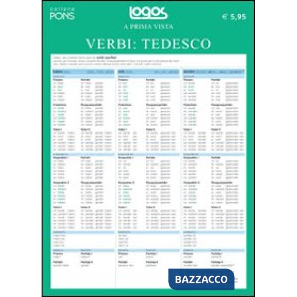 A PRIMA VISTA - TEDESCO: VERBI