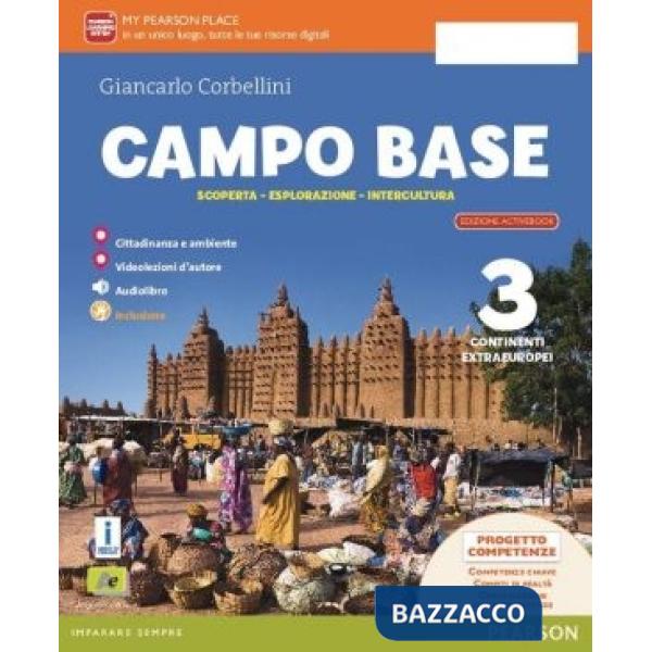 CAMPO BASE 3 ED. AB VOL + ATL. + IMPARAFACILE + TEMIDATTUALITA' + ITE