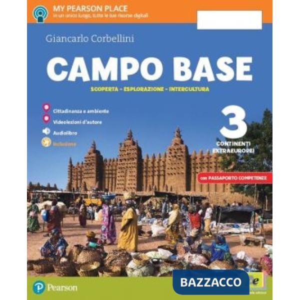 CAMPO BASE 3 ED. COMPETENZE VOL + ATL. + LIMPARAFACILE + TEMIDATTUA