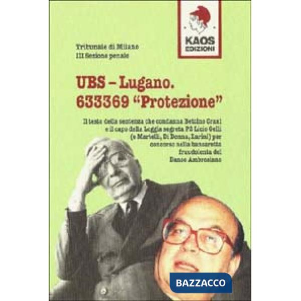 UBS-Lugano. 633369 «Protezione»
