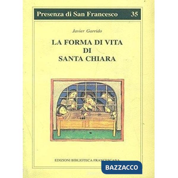 Forma di vita di santa Chiara (La)