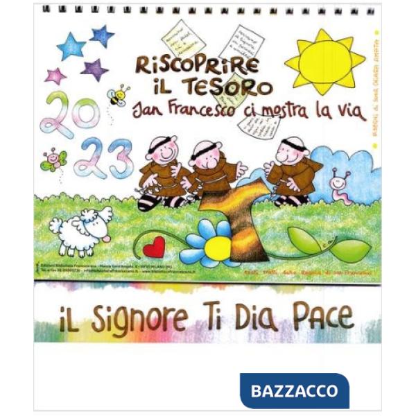 Calendario da tavolo 2023. Riscoprire il tesoro