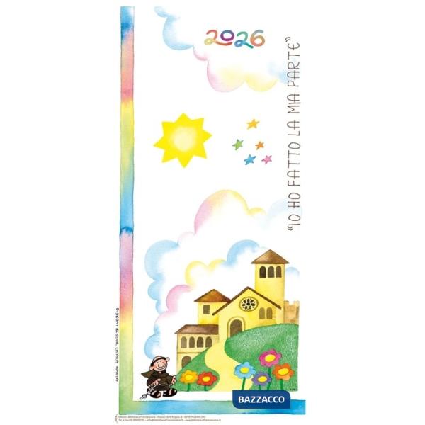 Calendario murale 2026. Io ho fatto la mia parte