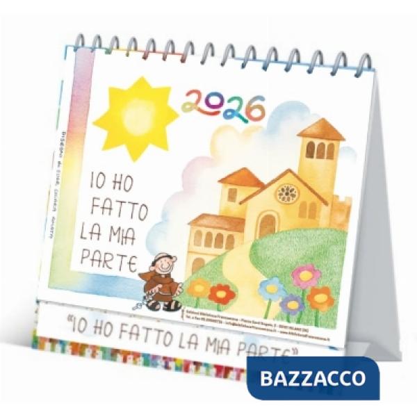 Calendario da tavolo 2026. Io ho fatto la mia parte