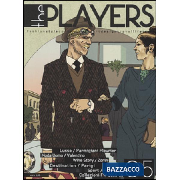 Players. Magazine. Fashion style, contemporary art, design, travel, lifestyle (T