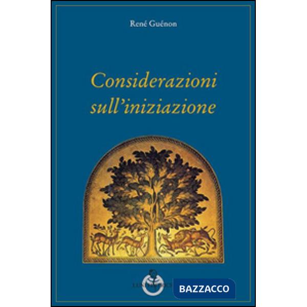 Considerazioni sull'iniziazione