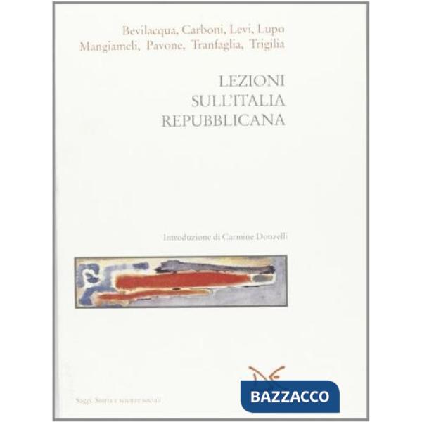 Lezioni sull'Italia repubblicana